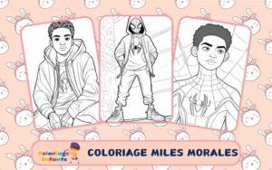 Coloriage Miles Morales