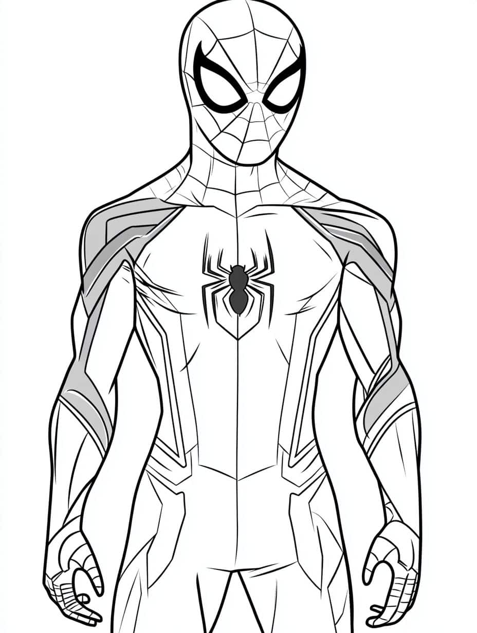 Coloriage Miles Morales Cool