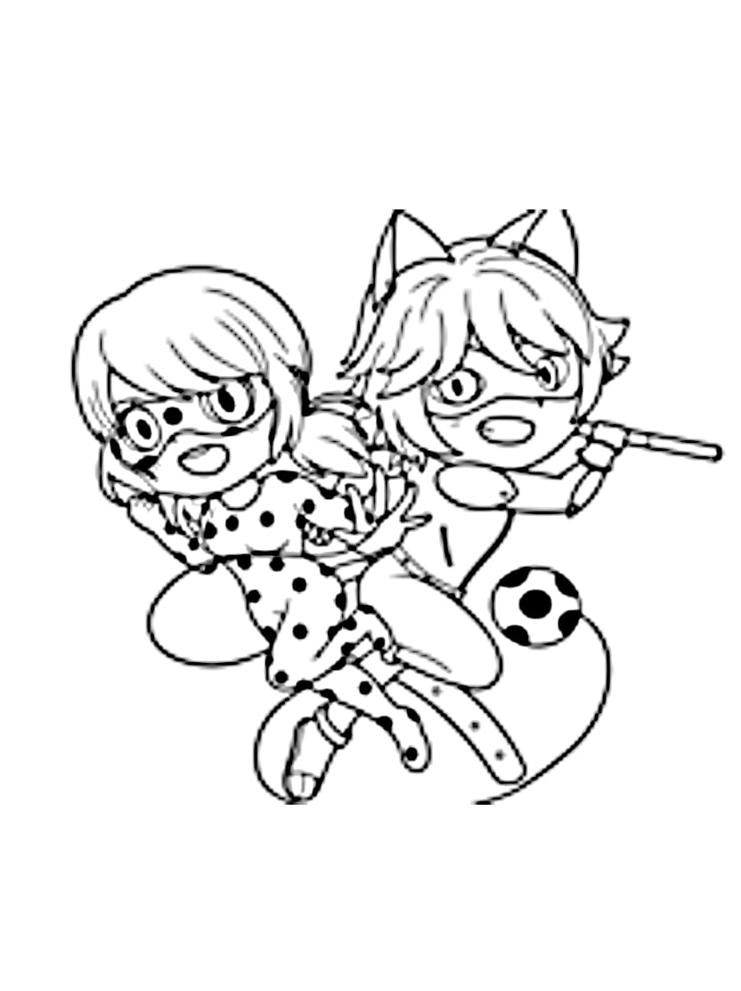 Coloriage Miraculous Pour Des Souvenirs Joyeux