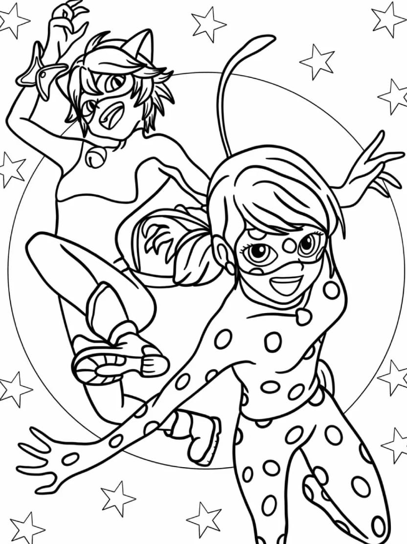 Coloriage Miraculous Pour Les Amateurs Dart