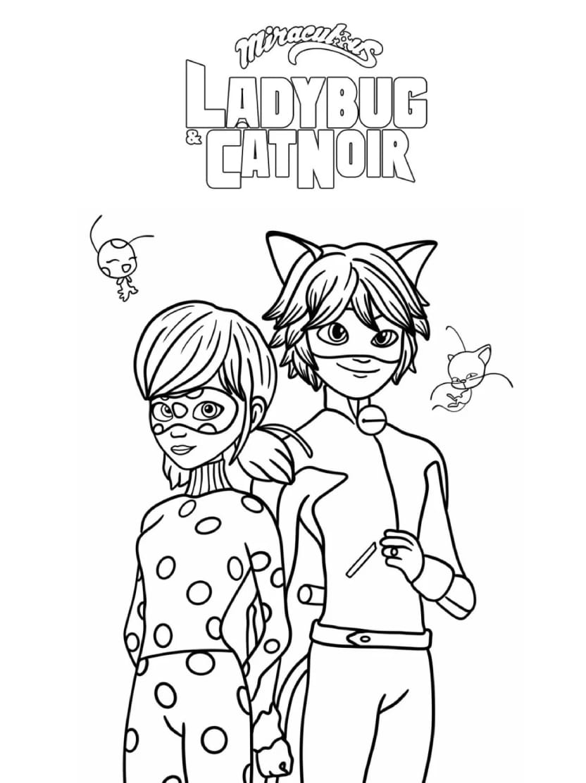 Coloriage Miraculous Pour Limaginaire Des Enfants