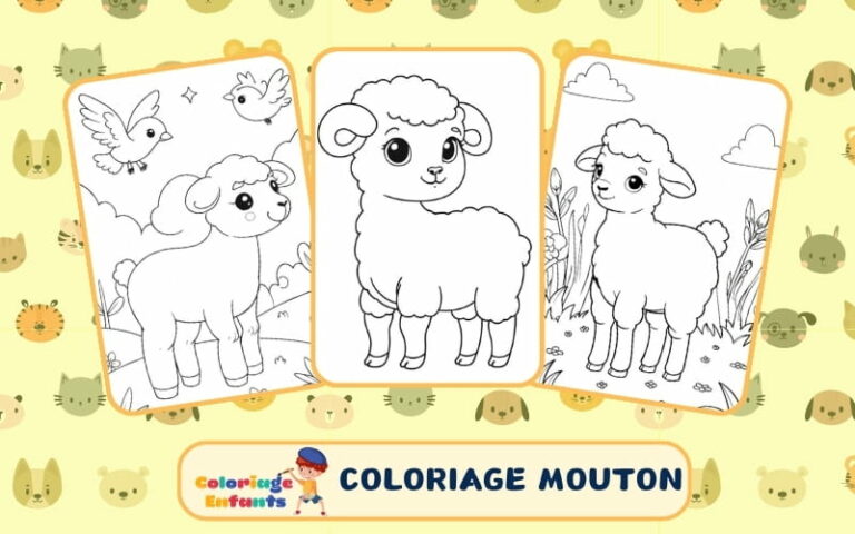 Coloriage Mouton