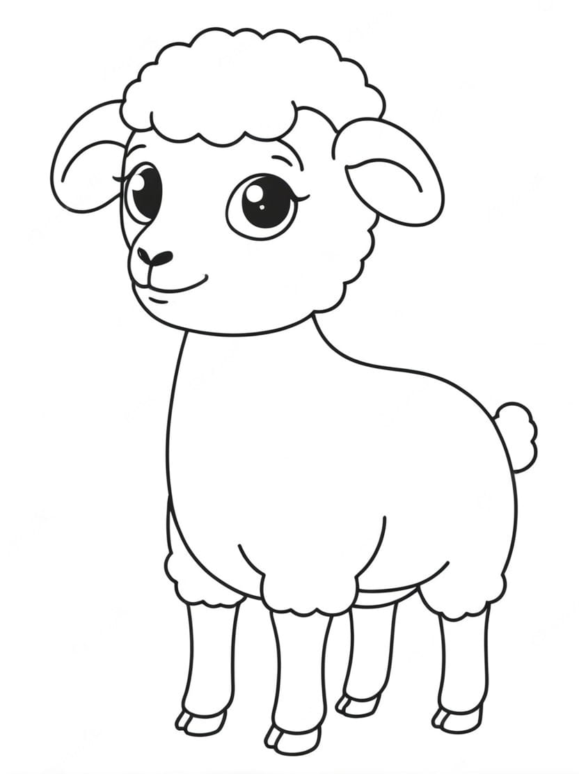 Coloriage Mouton A Imprimer