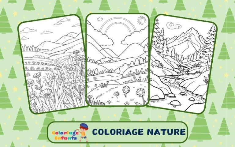 Coloriage Nature