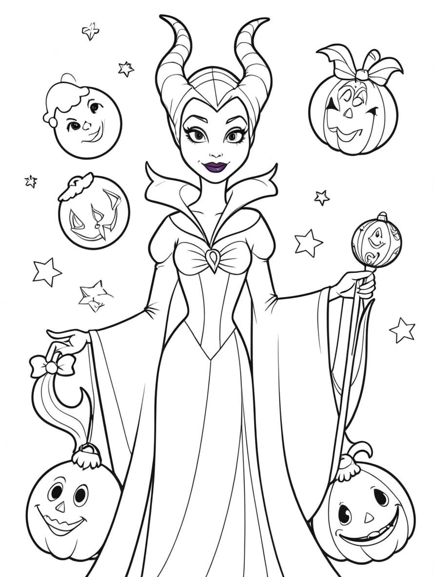 Coloriage Noel Disney Princesse