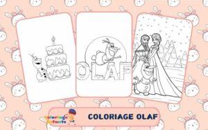 Coloriage Olaf