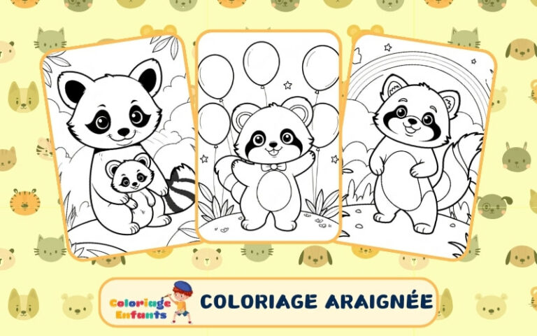 Coloriage Panda Roux