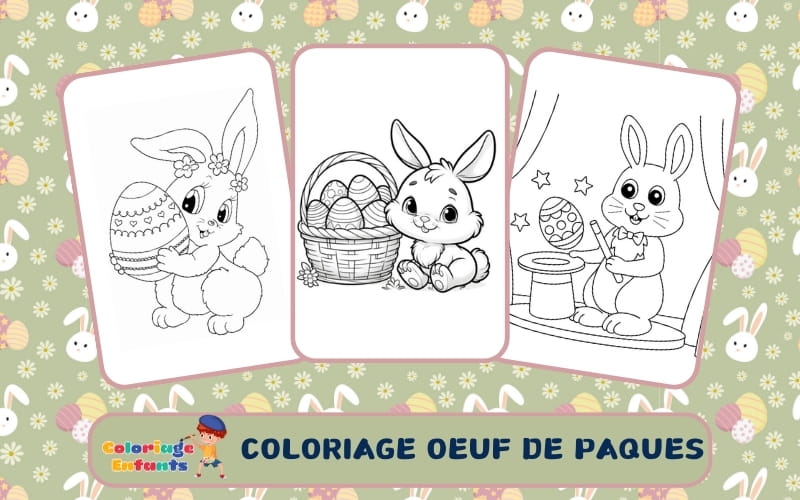 Coloriage Paques