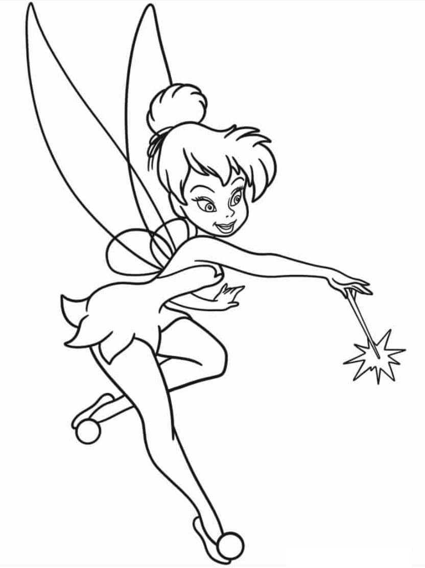 Coloriage Peter Pan Simple