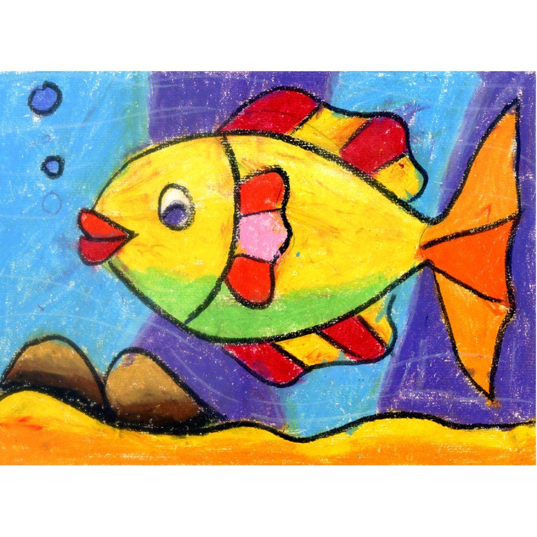 Coloriage Poissons Enfants