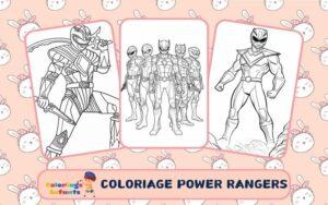 Coloriage Power Rangers