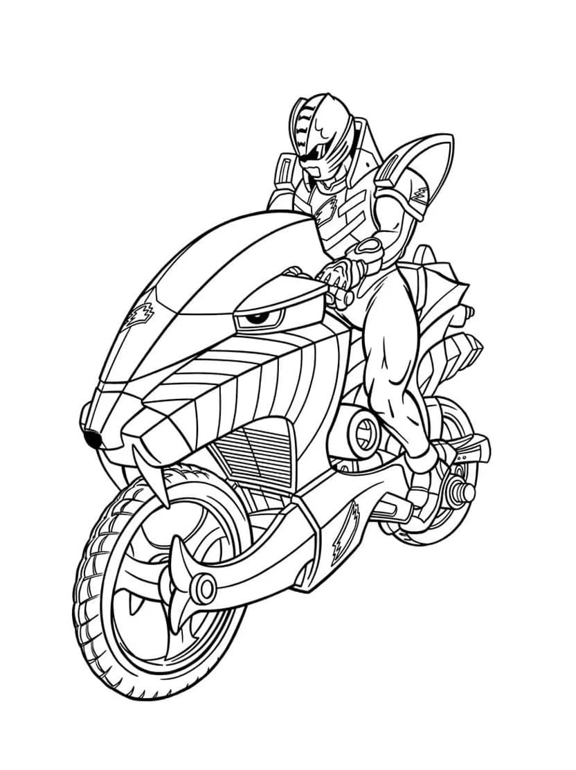 Coloriage Power Rangers Gratuit Pour Les Enfants