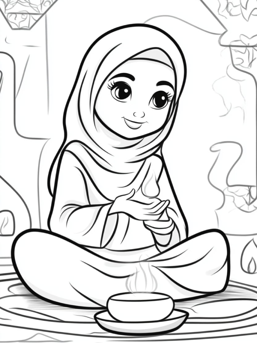 Coloriage Ramadan A Imprimer Gratuit