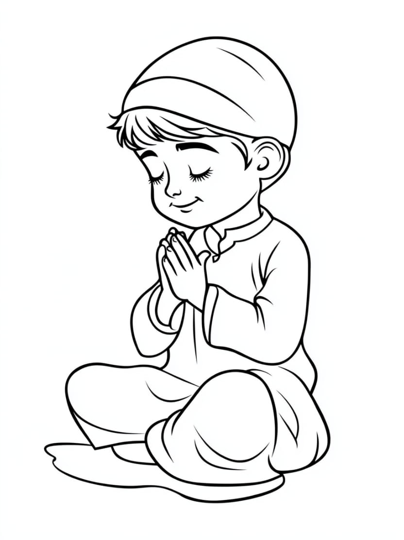 Coloriage Ramadan Artistique Gratuit