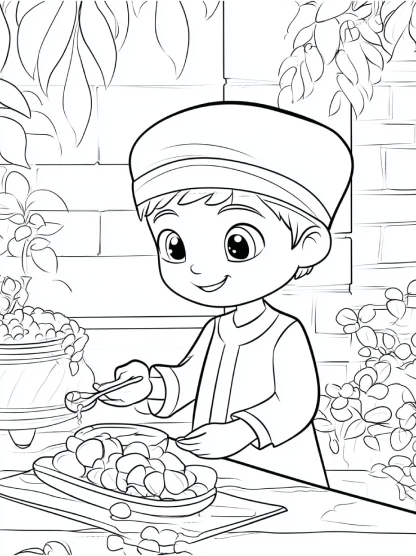 Coloriage Ramadan Artistique