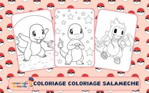 Coloriage Salameche