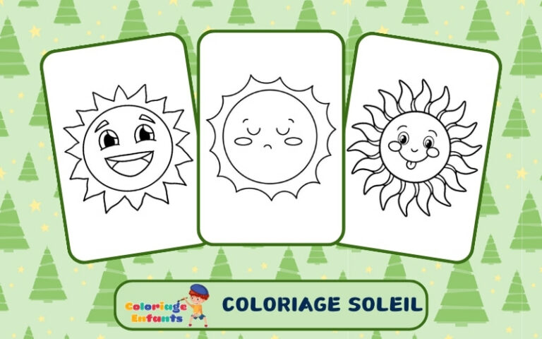 Coloriage Soleil