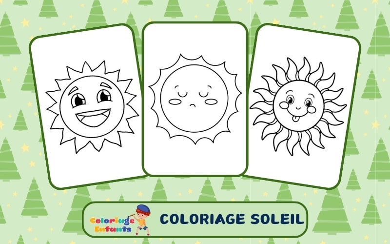 Coloriage Soleil