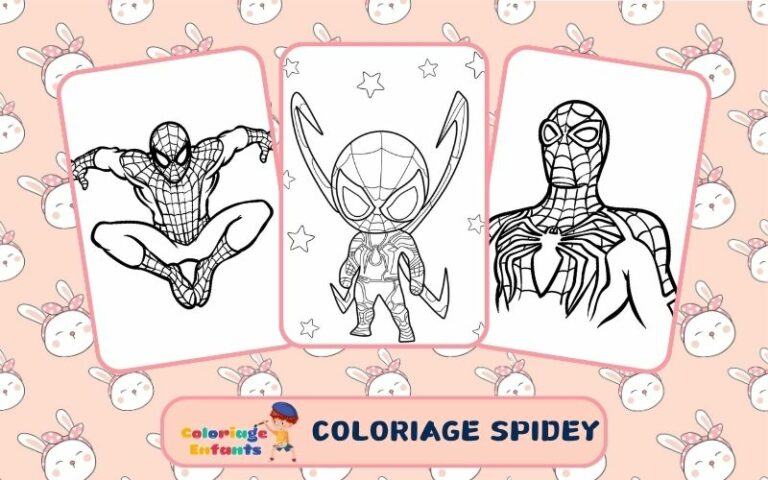 Coloriage Spidey