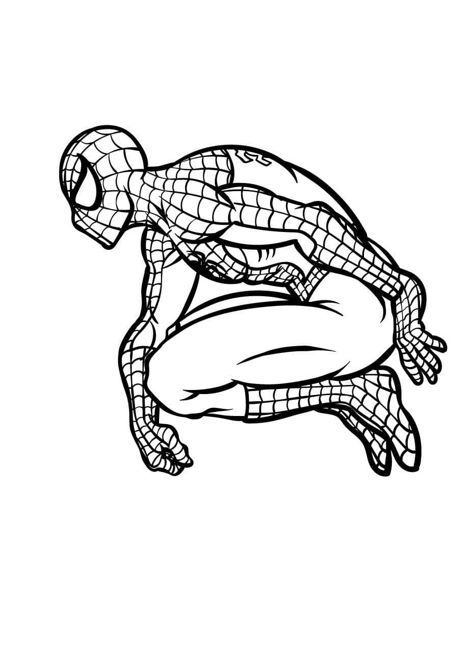 Coloriage Spidey Populaire