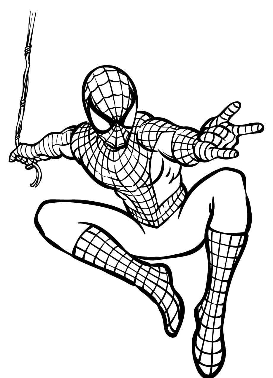 Coloriage Spidey Pour Fans