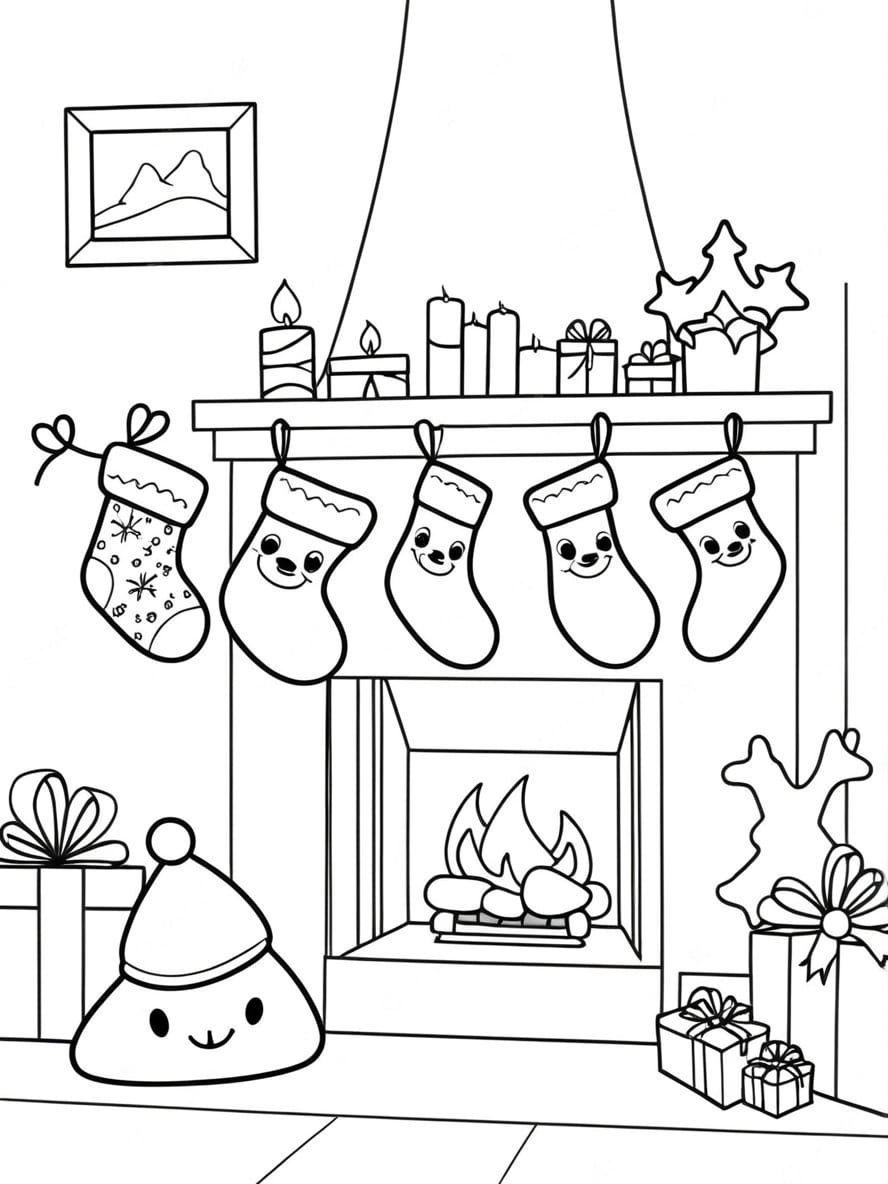 Coloriage Stitch Noel Facile Gratuit