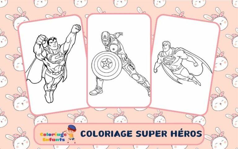 Coloriage Super Héros