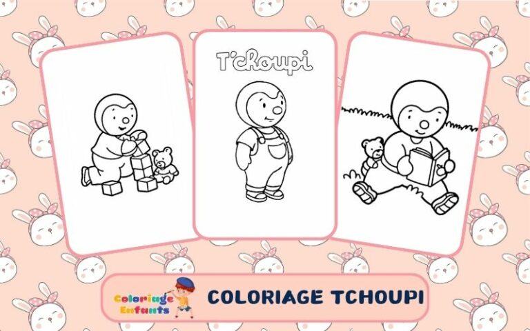 Coloriage Tchoupi