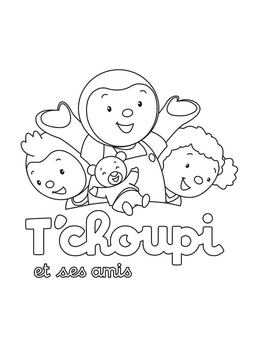 Coloriage Tchoupi Pour Enfants Creatifs