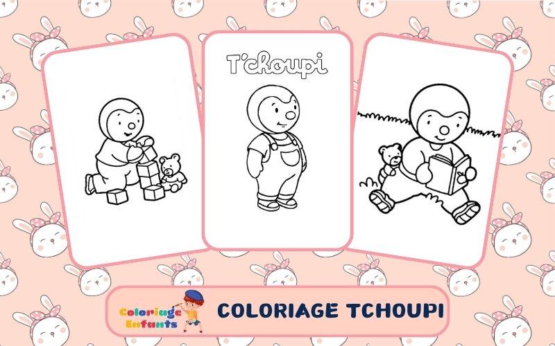 Coloriage Tchoupi