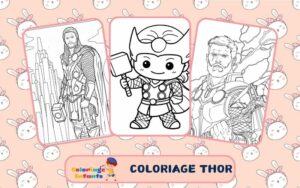 Coloriage Thor