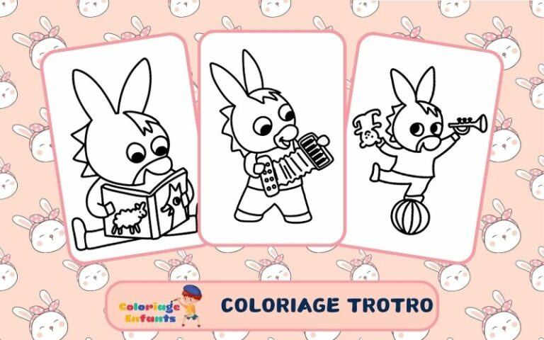 Coloriage Trotro