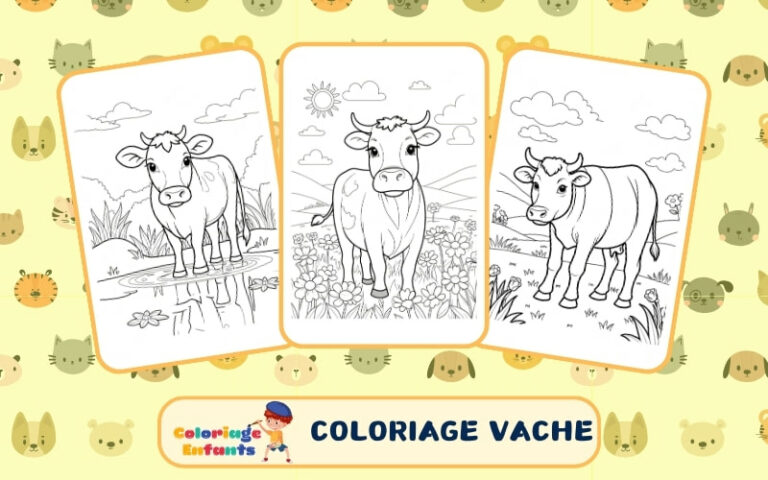 Coloriage Vache A Imprimer