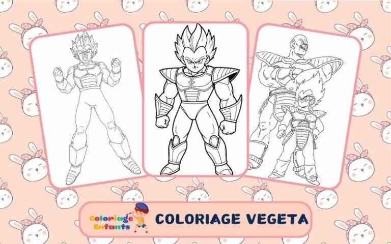 Coloriage Vegeta