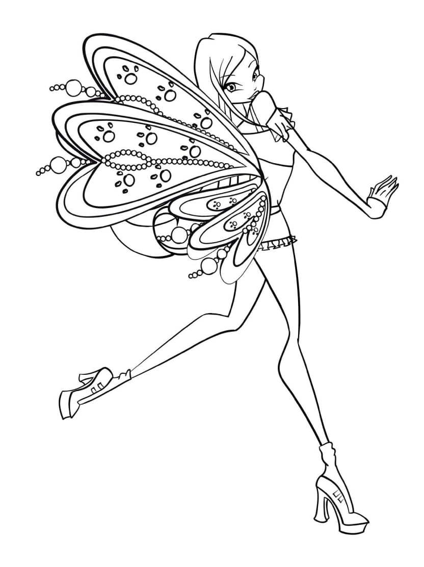 Coloriage Winx Creation Sans Limite