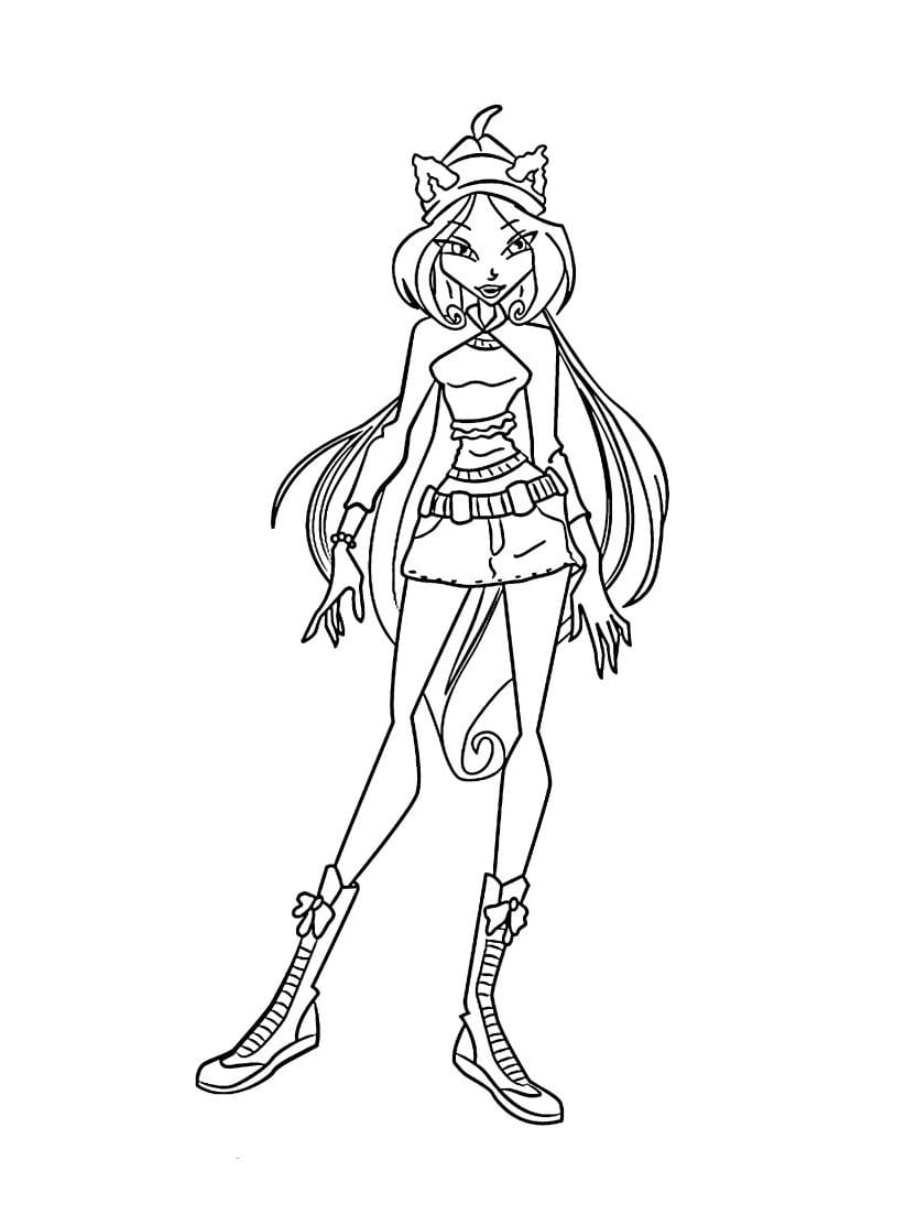 Coloriage Winx Pour Enfants Cheris