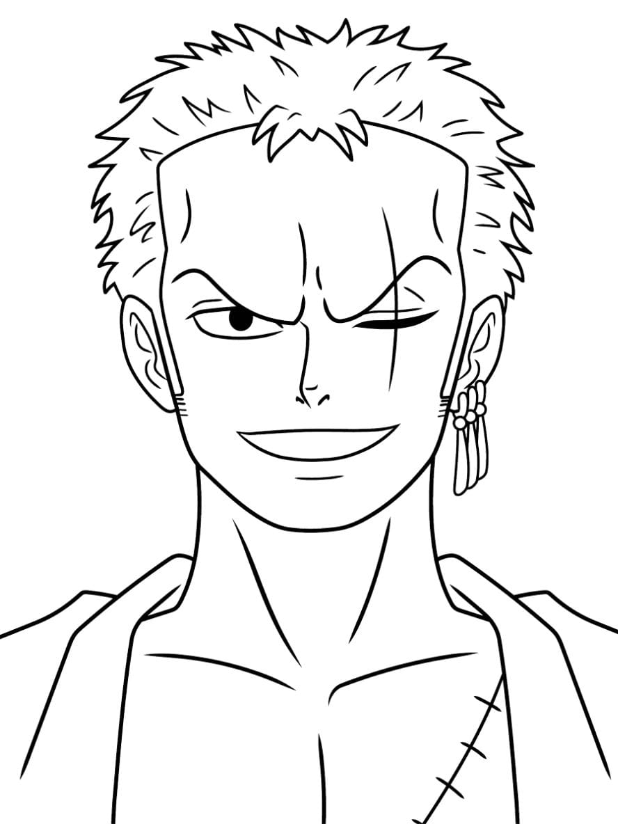 Coloriage Zoro