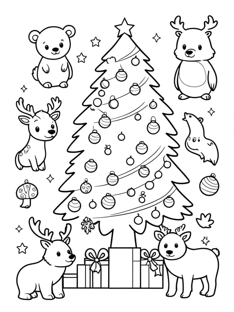 Sapin De Noel Coloriage Creatif Sans Limite Pour Enfant