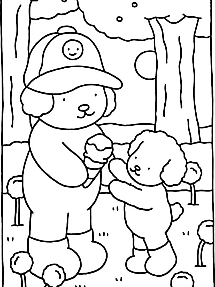 Bobbie Goods Coloriage Mignon Pour Tous