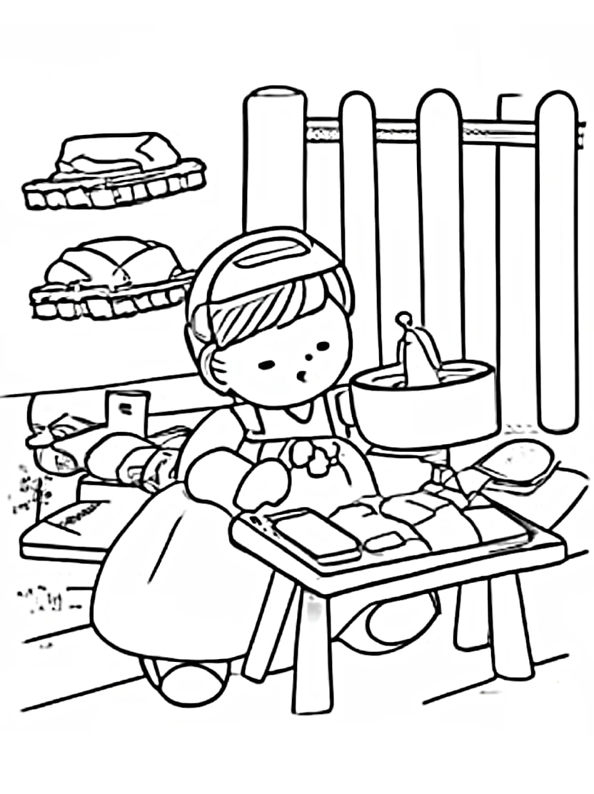 Decouverte Bobbie Goods Coloriage Unique