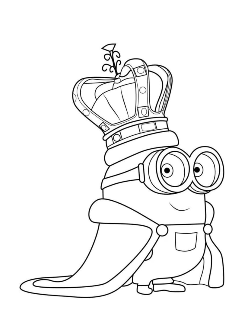 Entrez Monde Coloriage Minion Amusant