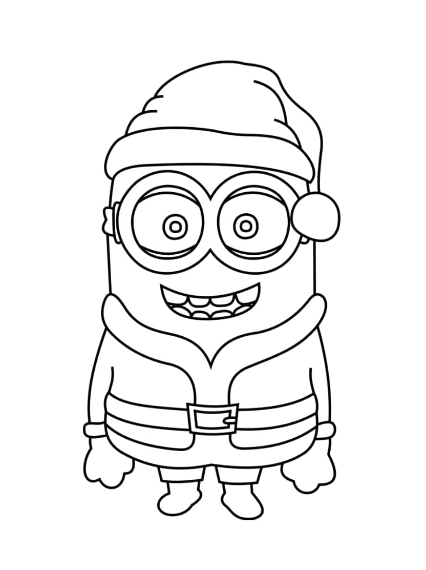 Monde Amusant Coloriage Minion Vous Attend