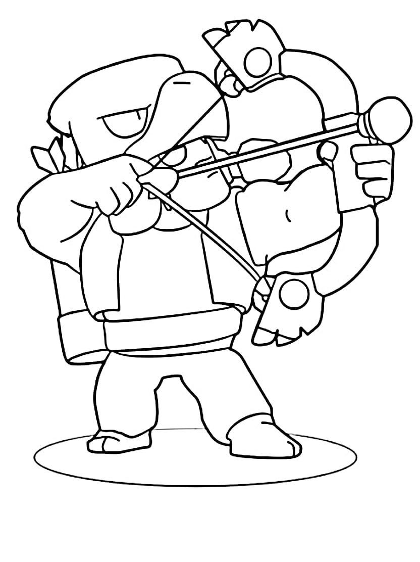 Coloriage Brawl Stars Des Dessins Dynamique Pour Les Petits Gagnants