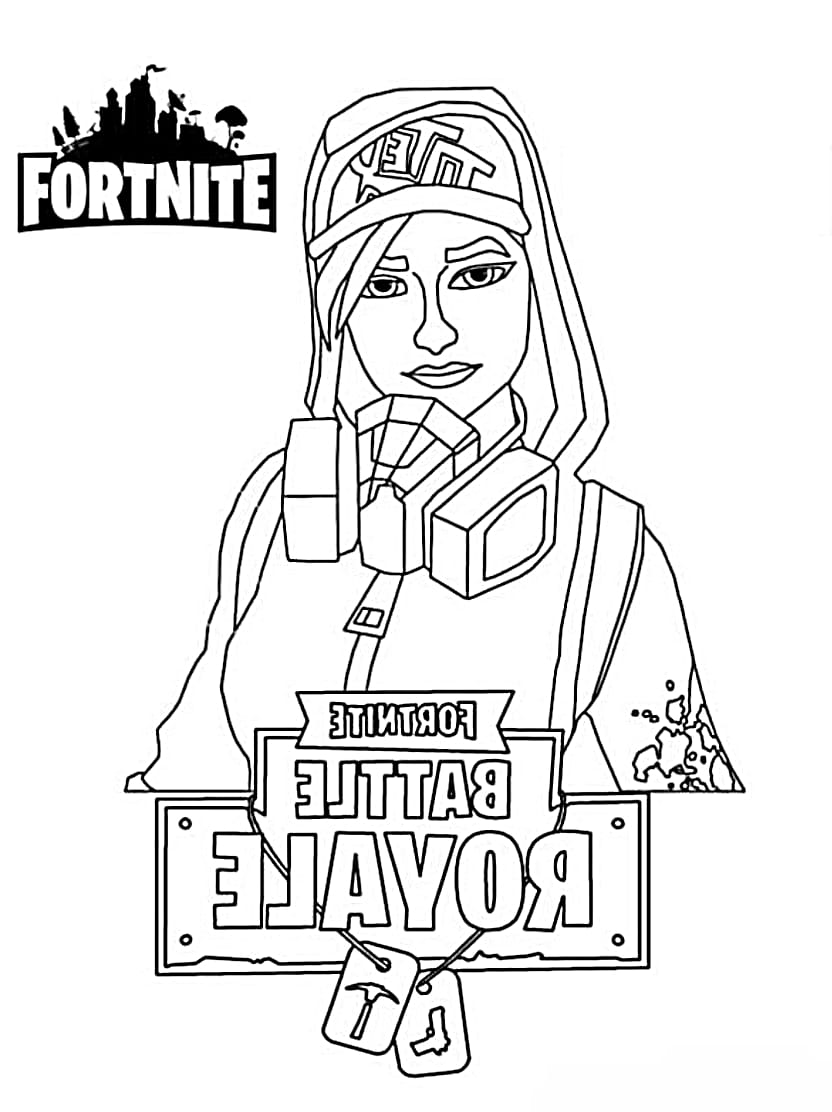 Coloriage Fortnite Designs Originaux A Colorier