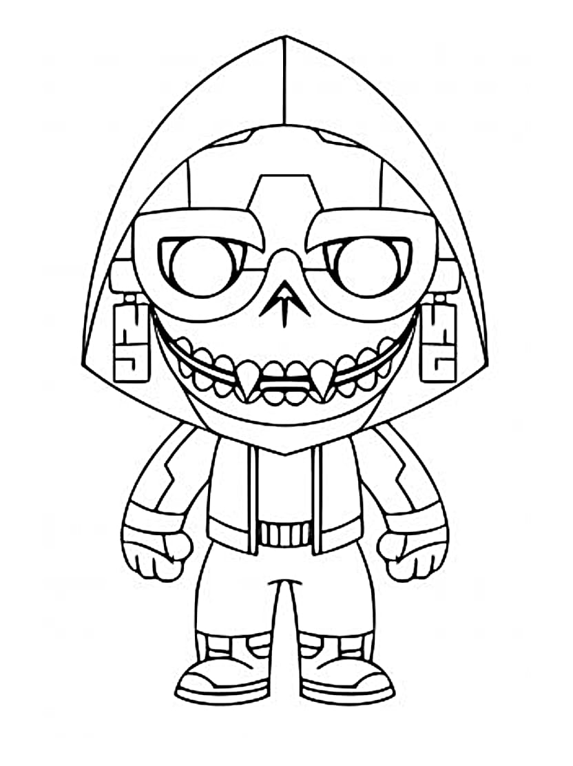 Coloriage Fortnite Mignon Pour Les Jeunes Createurs