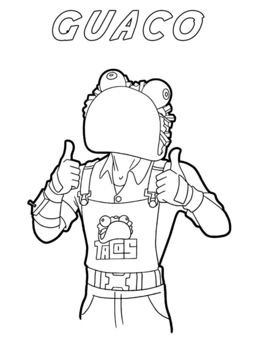 Coloriage Fortnite Superbes Et Relaxants