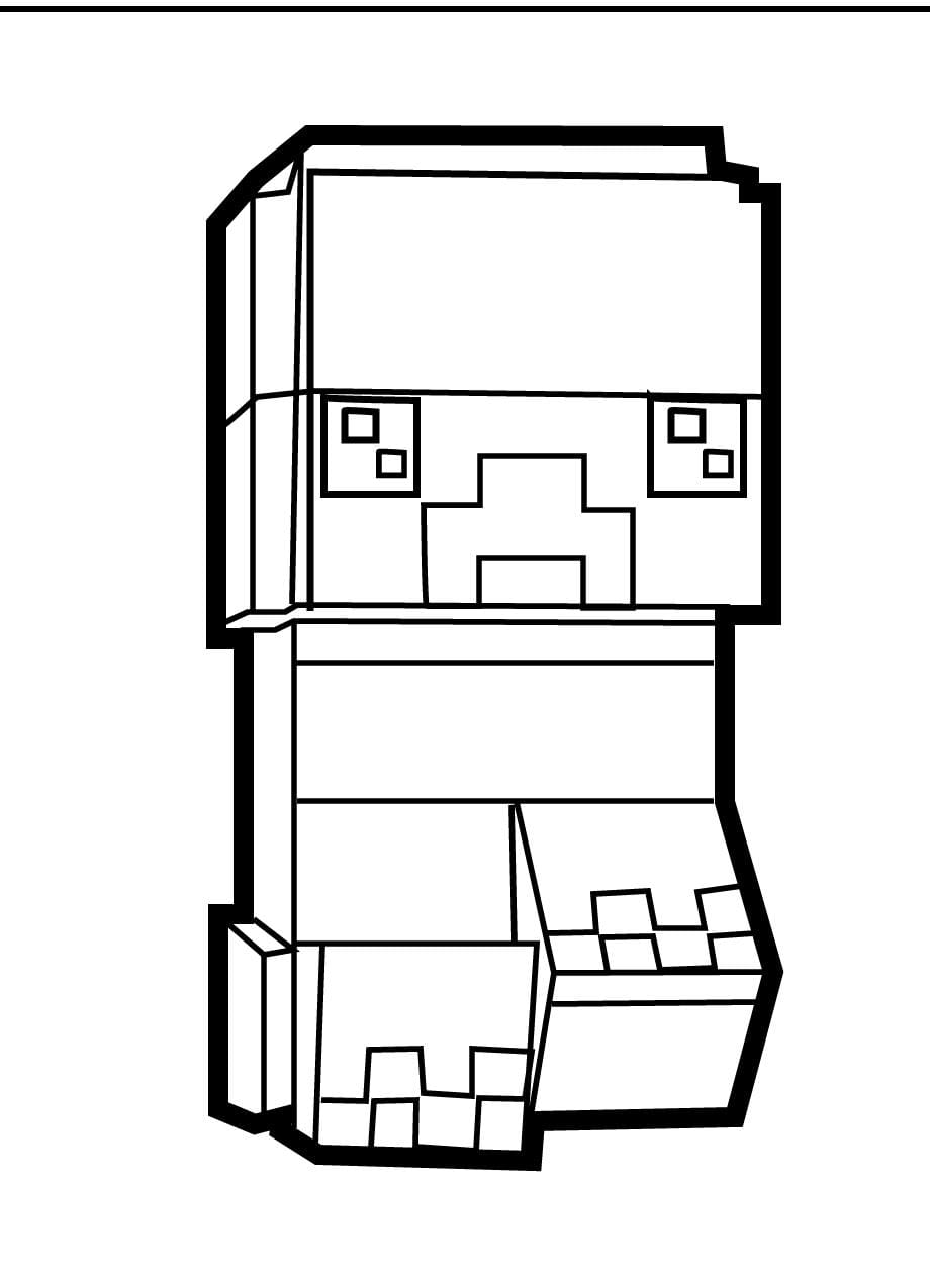 Coloriage Minecraft Facile Et Ludique Pour Tous