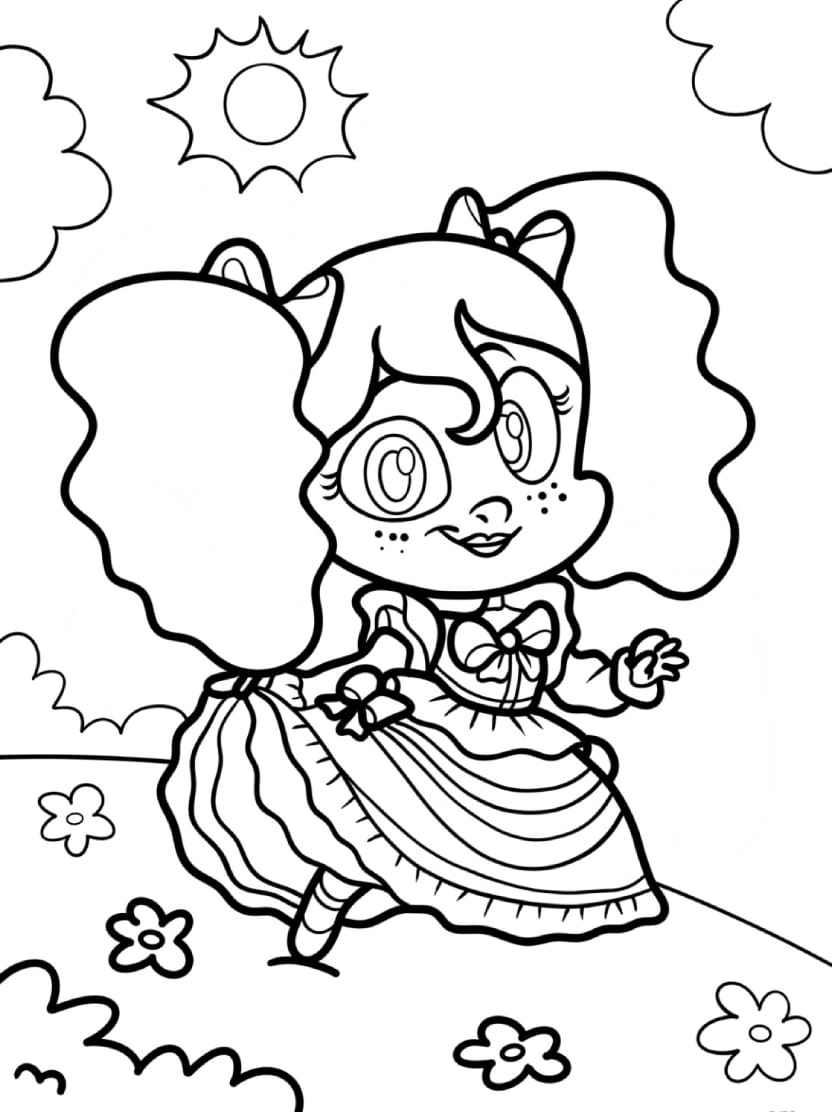 Coloriage Poppy Playtime Merveilleux Pour Les Enfants Qui Aiment Creer