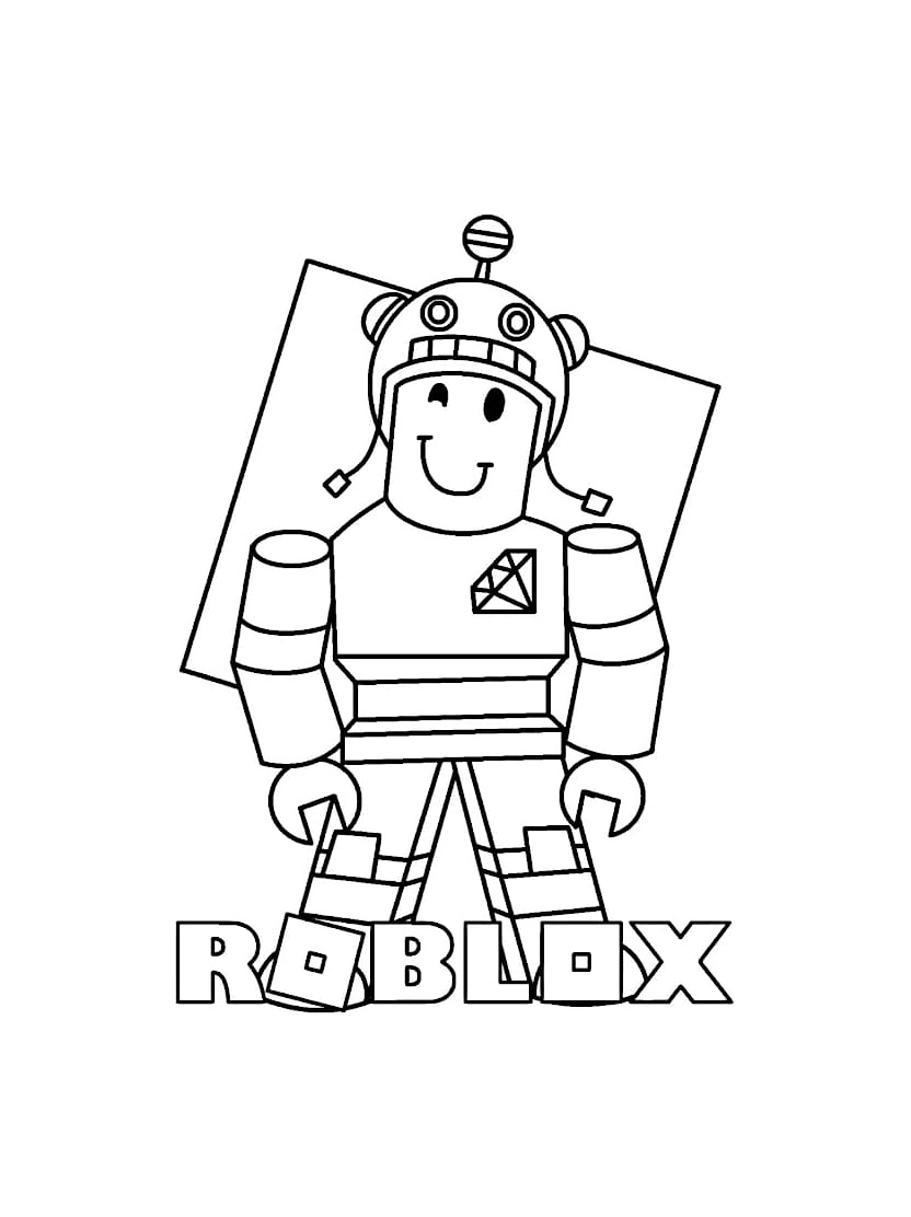 Coloriage Roblox Aventure Et Creativite En Couleur