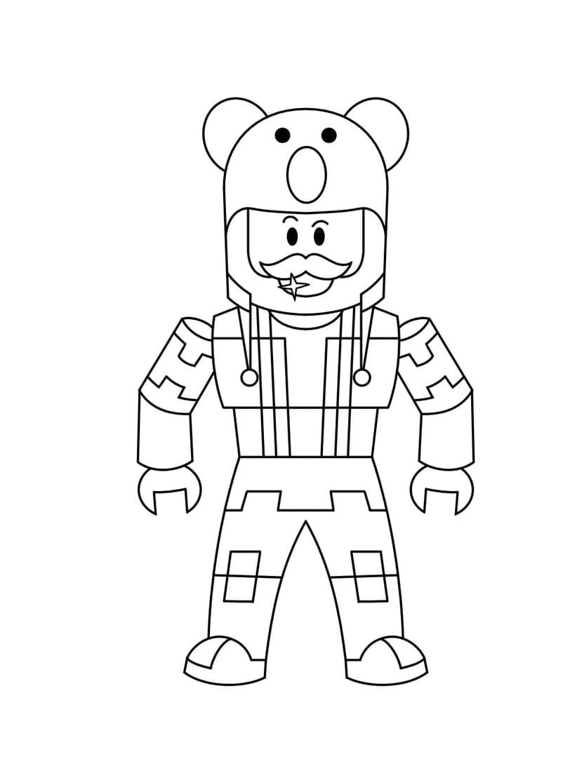 Coloriage Roblox Fun Et Accessible Pour Les Enfants